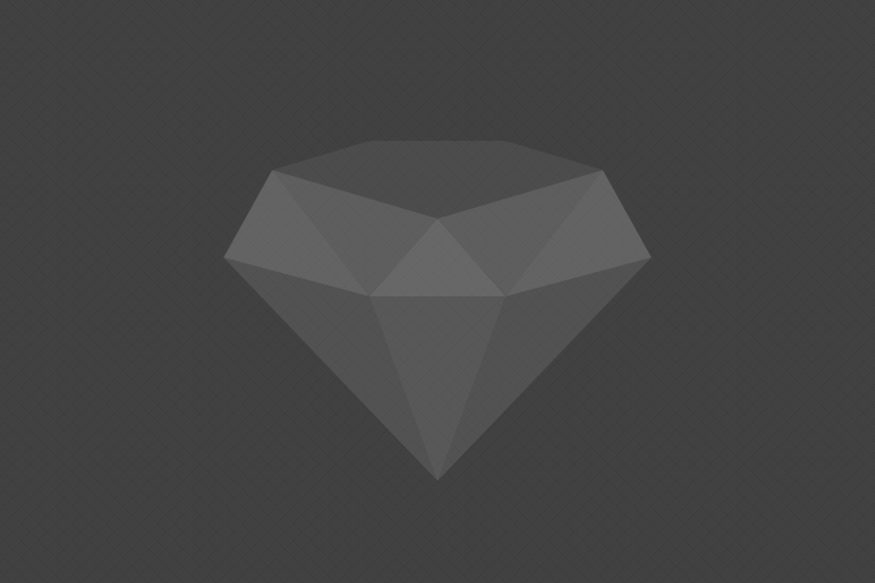 A diamond is shown in the dark.